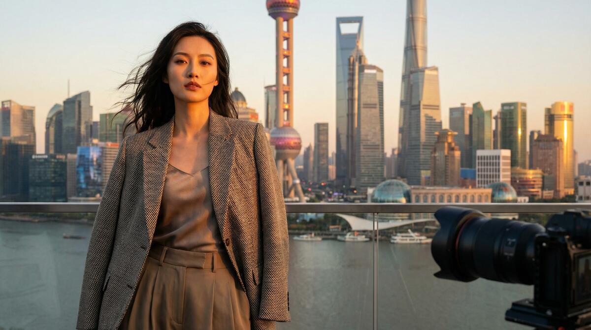 公园野战视频-都市时尚街拍短视频制作